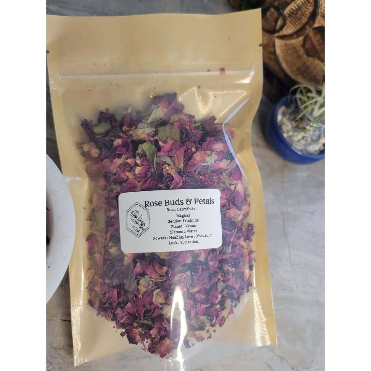 Rose Buds & Petals 1oz Dried Flowers
