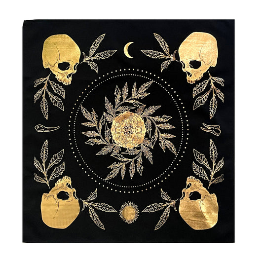 Teeth and Bone Tarot Cloth