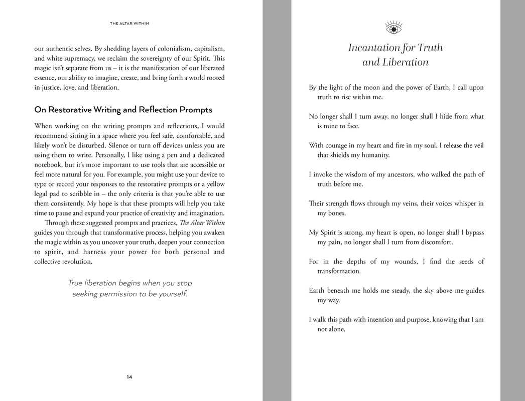 Altar Within by Juliet  Diaz