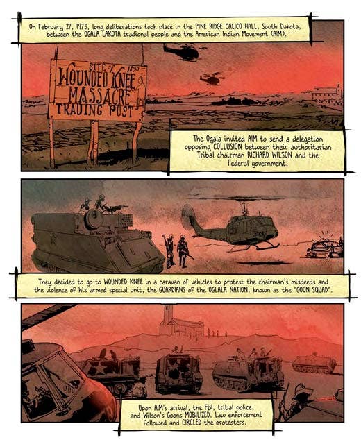 Indigenous Peoples' History of the United States, a Graphic Adaptation by Roxanne Dunbar-Ortiz, adapted by Paul Peart-Smith