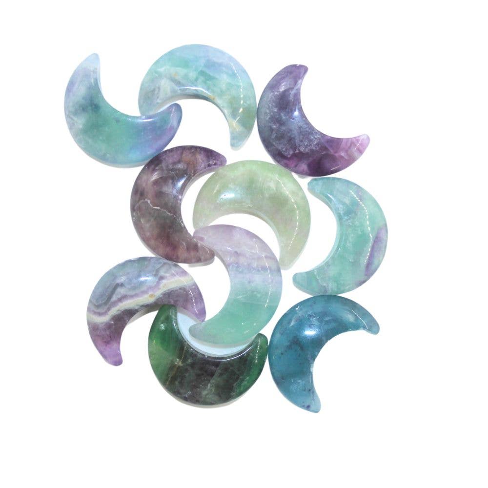Crystal Moon - Variety of Gemstones