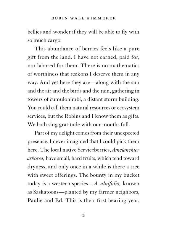 Serviceberry by Robin Wall Kimmerer