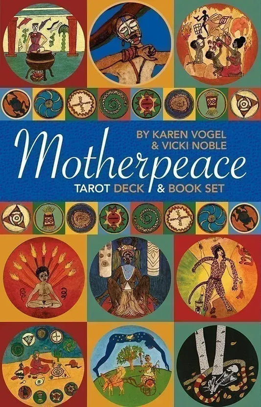Motherpeace Round Tarot Deck (plus mini deck) & Book Set