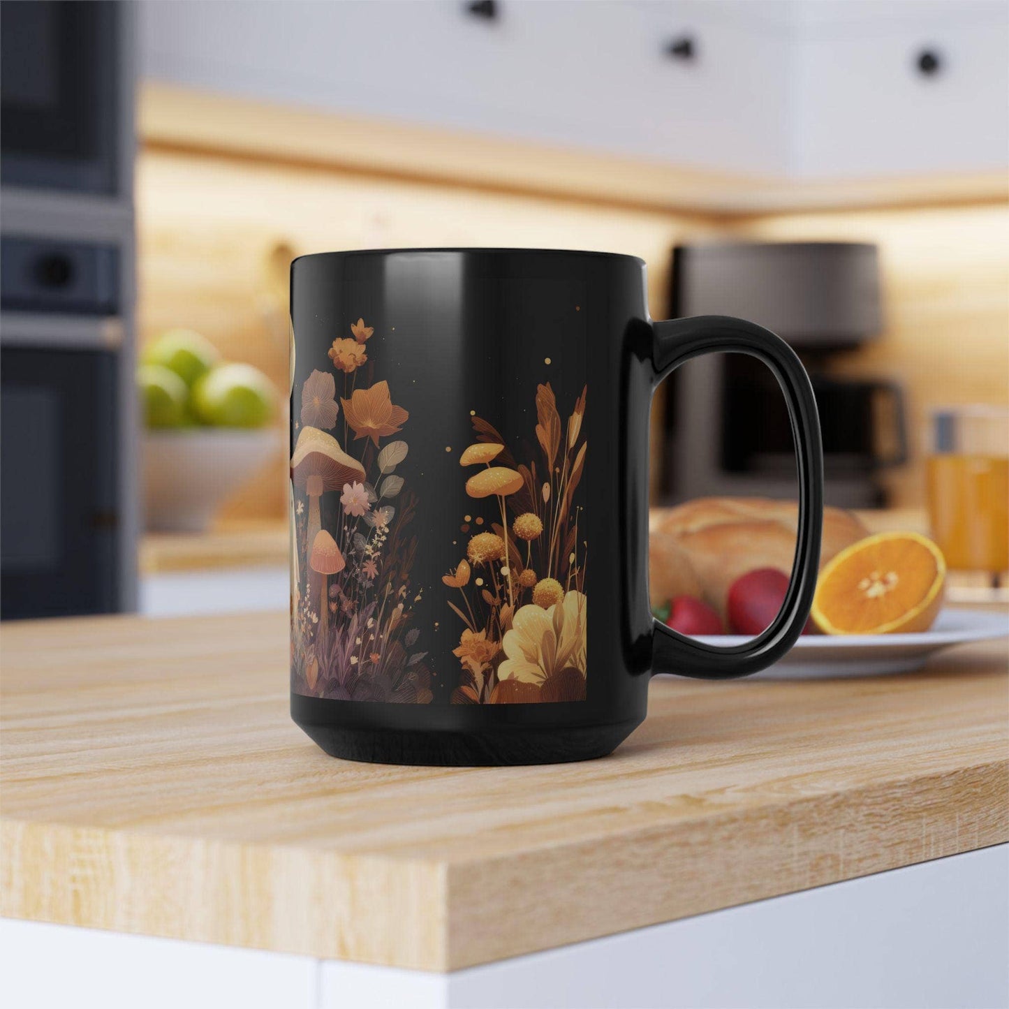 Ghost Garden Whimsy Coffee Mug