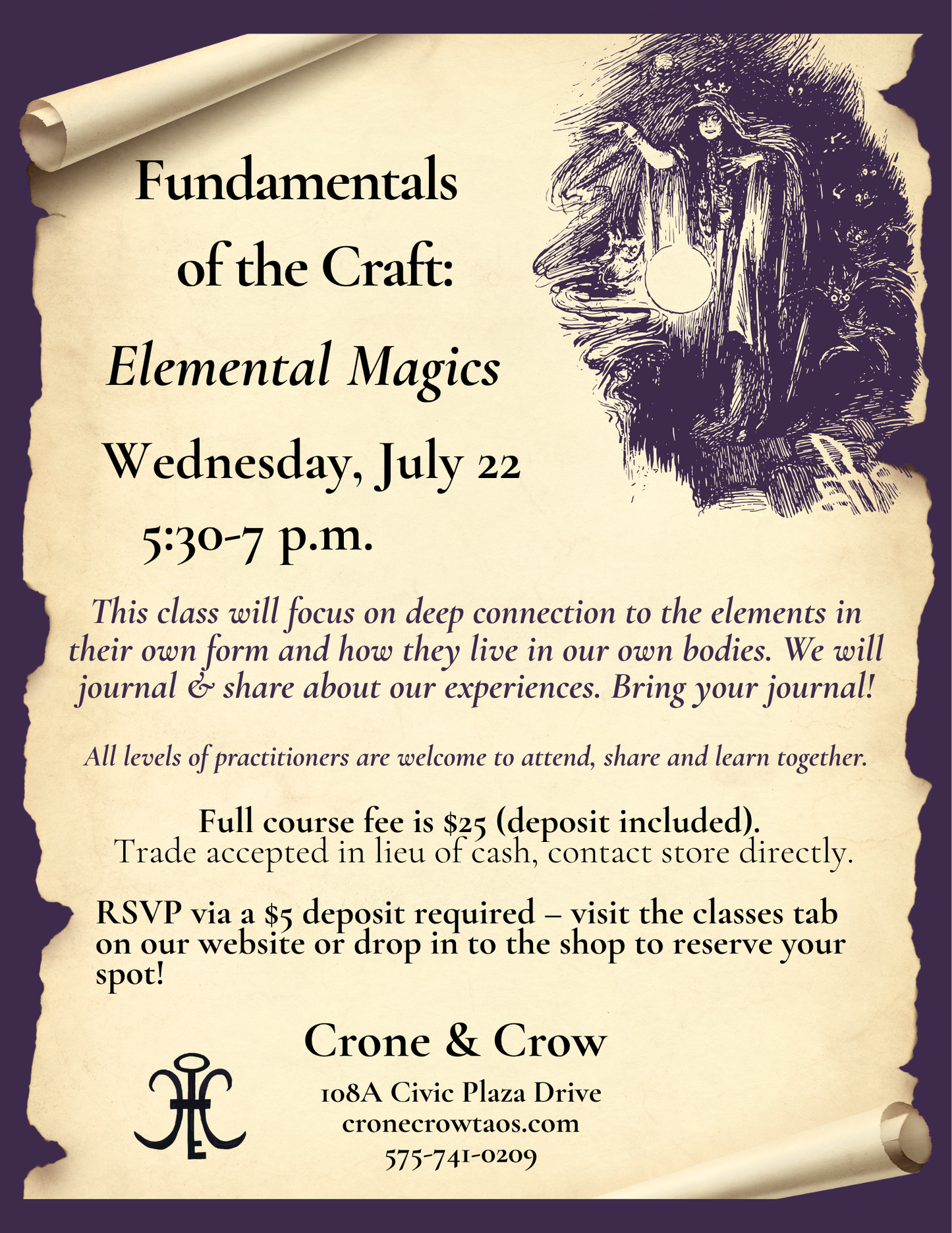 Fundamentals of The Craft: Elemental Magics