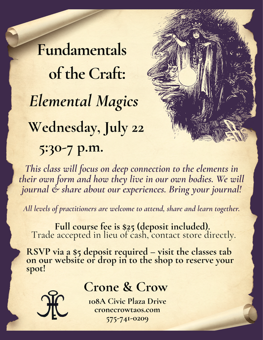 Fundamentals of The Craft: Elemental Magics