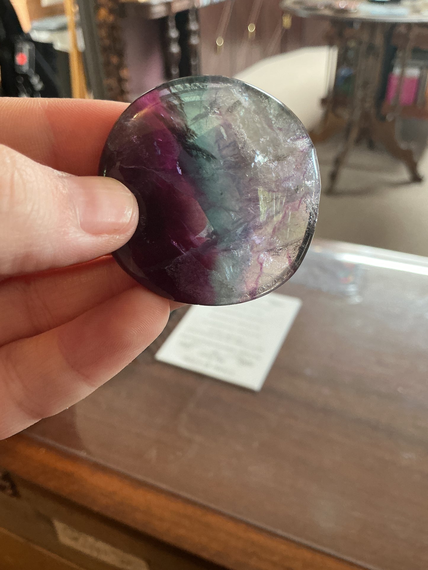 Rainbow Flourite disks