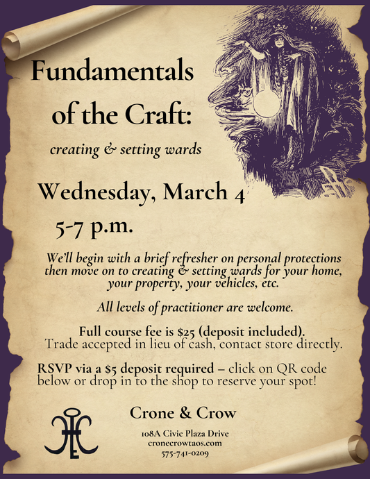 Fundamentals Of The Craft March 4th - Warding