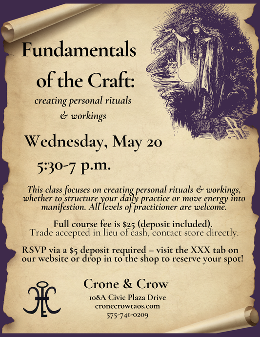 Fundamentals of the Craft- Personal Ritual