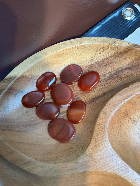 Carnelian sun disks