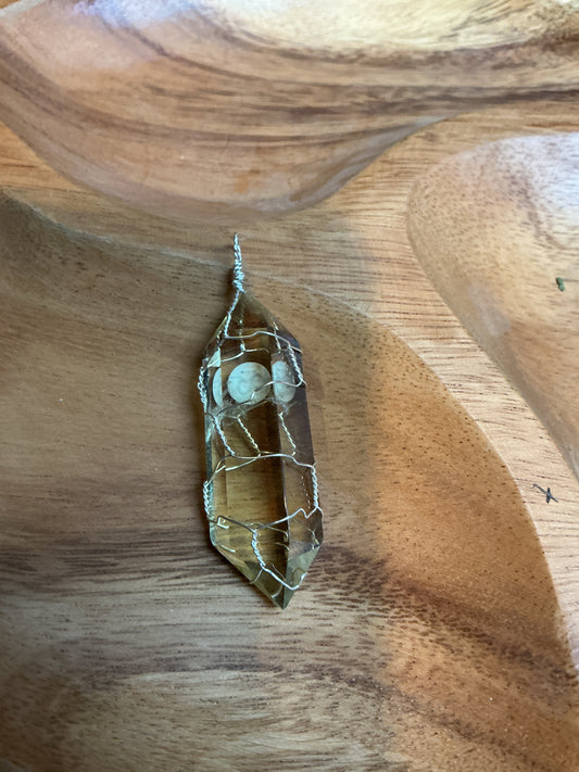 Natural Citrine Pendant