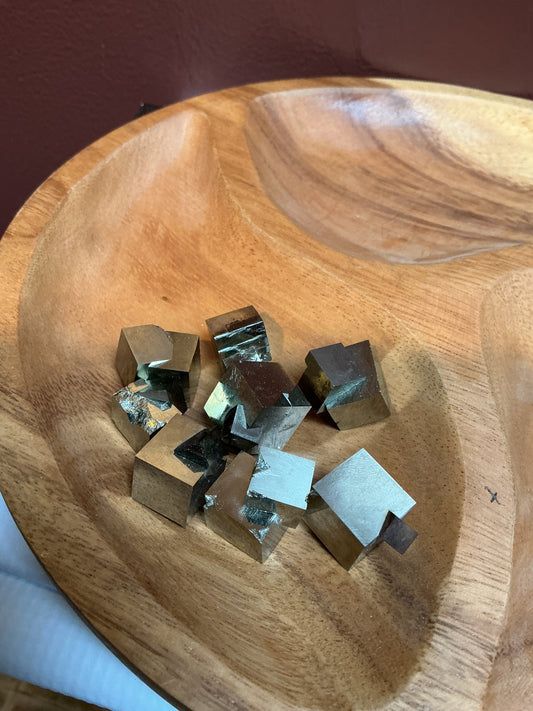 Cubed Iron Pyrite