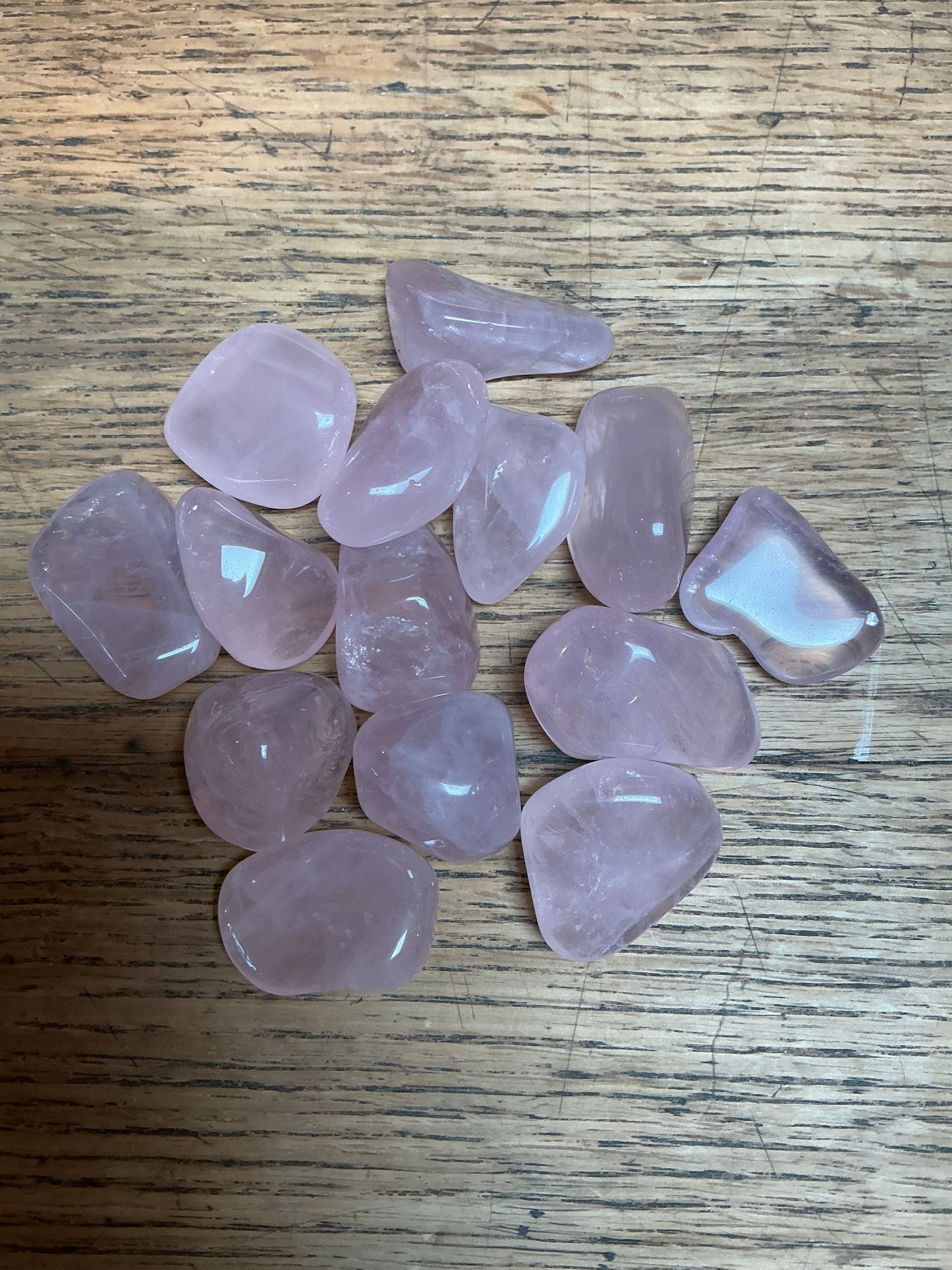 Rose Quartz Tumbled Stones