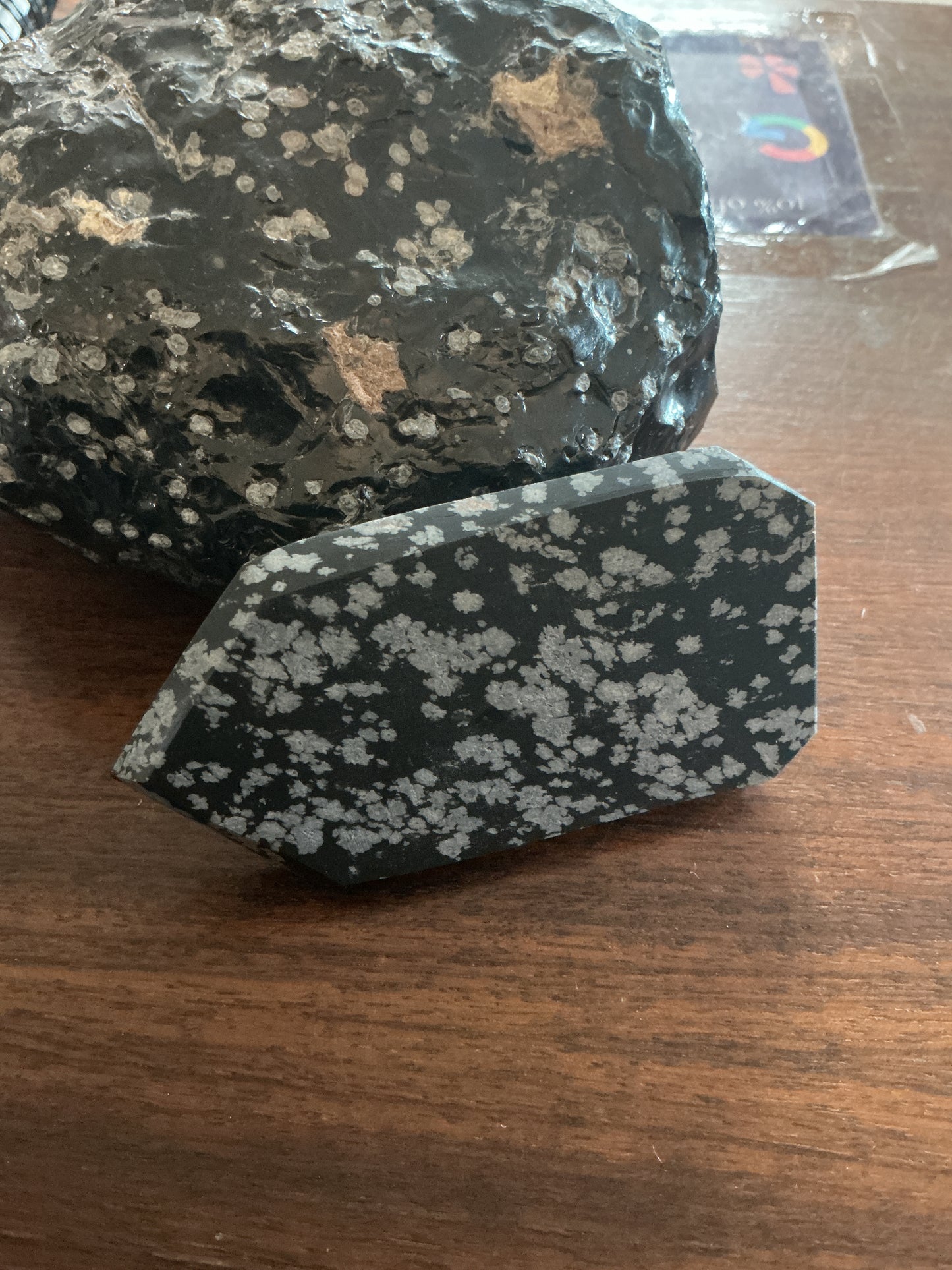 Snowflake Obsidian Herb cutter