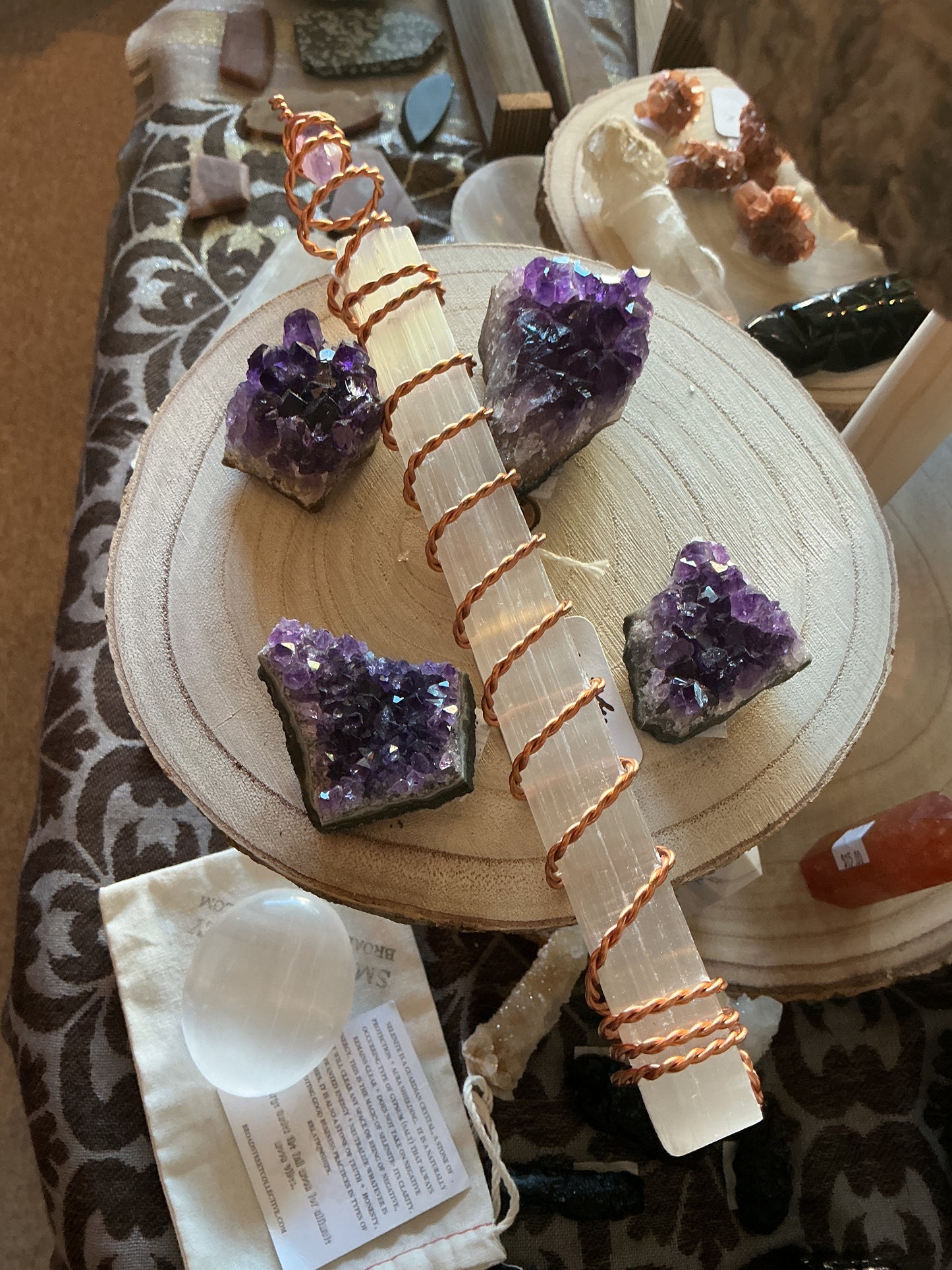 Selenite Wands