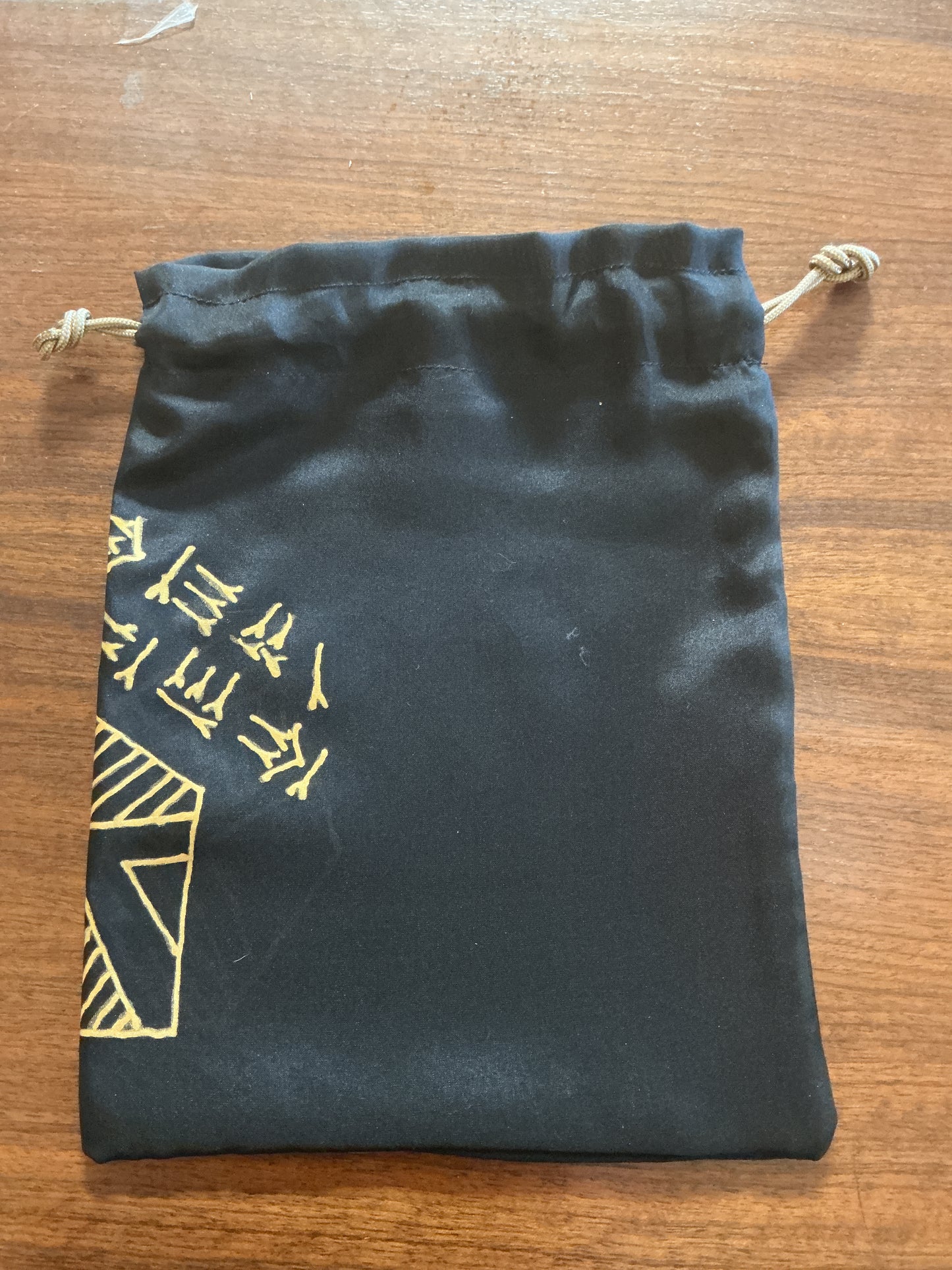 100% Silk Hand Dyed, Hand Painted Tarot Bag