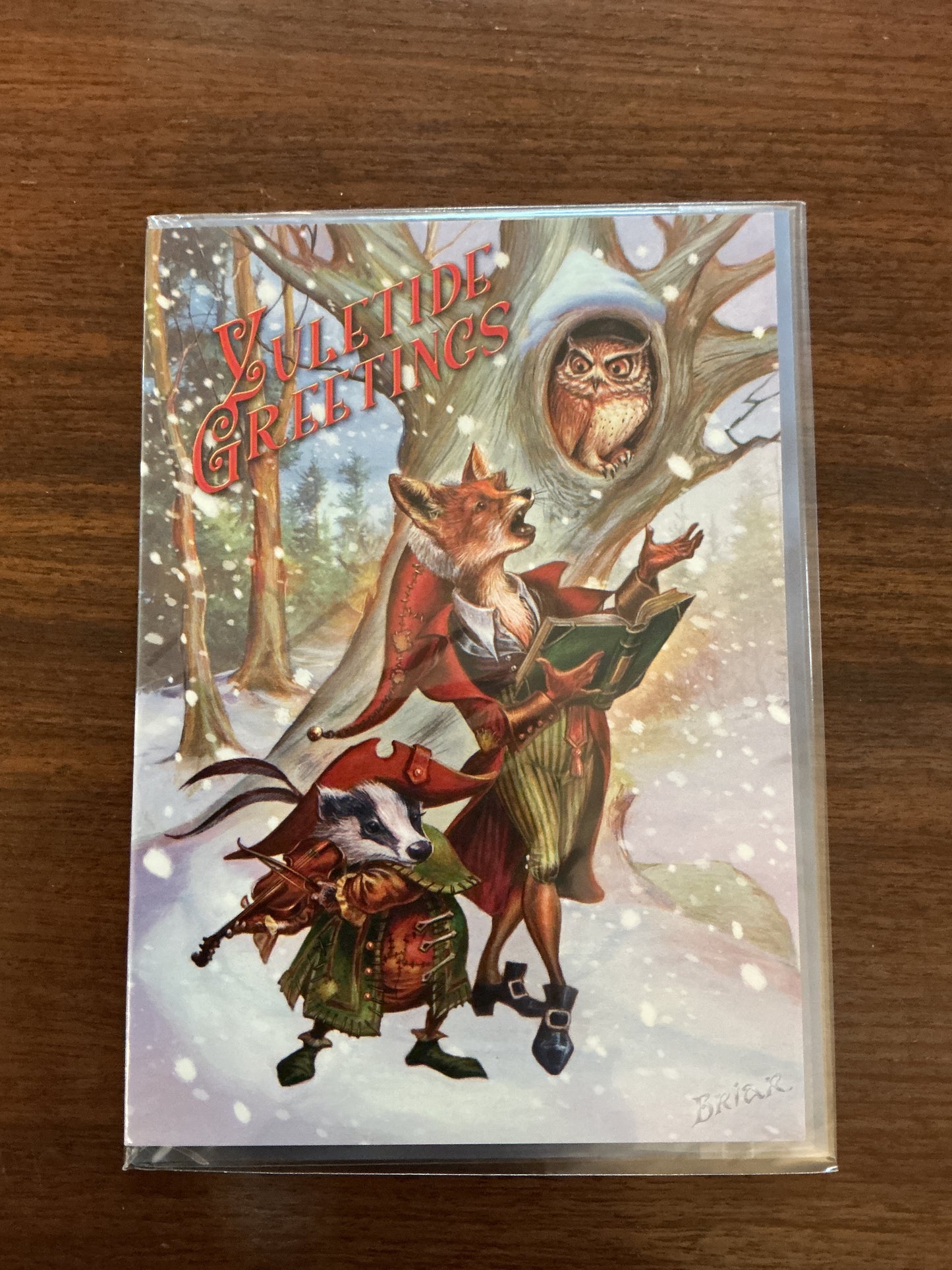 Briar Yuletide Cards
