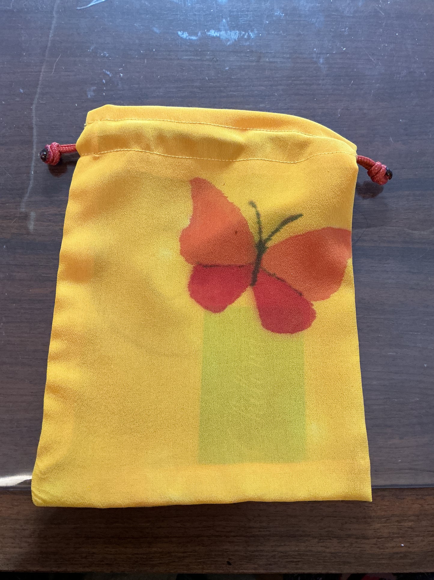 100% Silk Hand Dyed, Hand Painted Tarot Bag