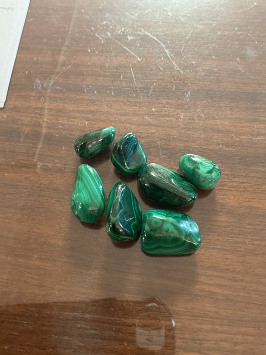 Malachite Tumbled Stone