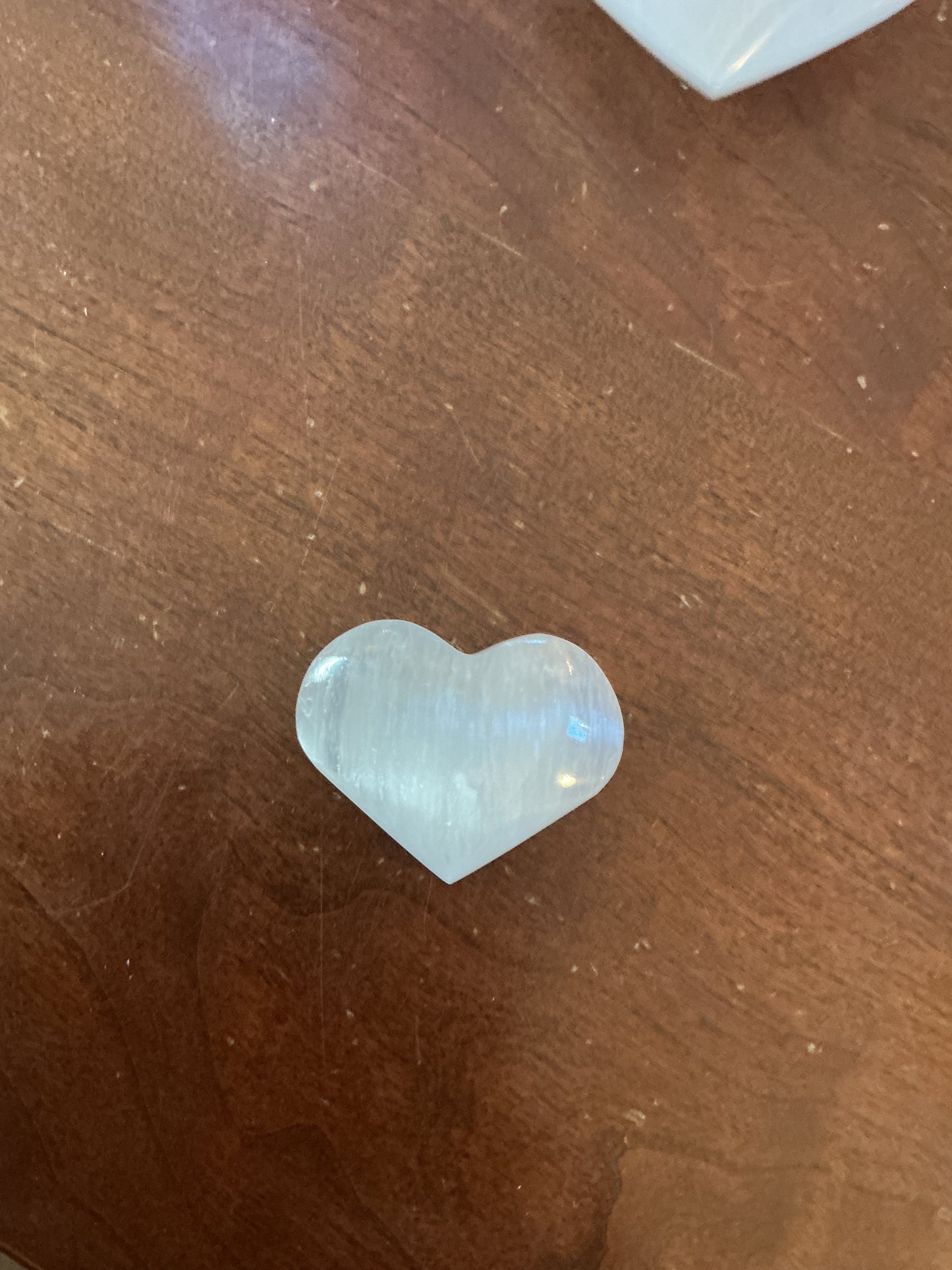 Selenite Hearts