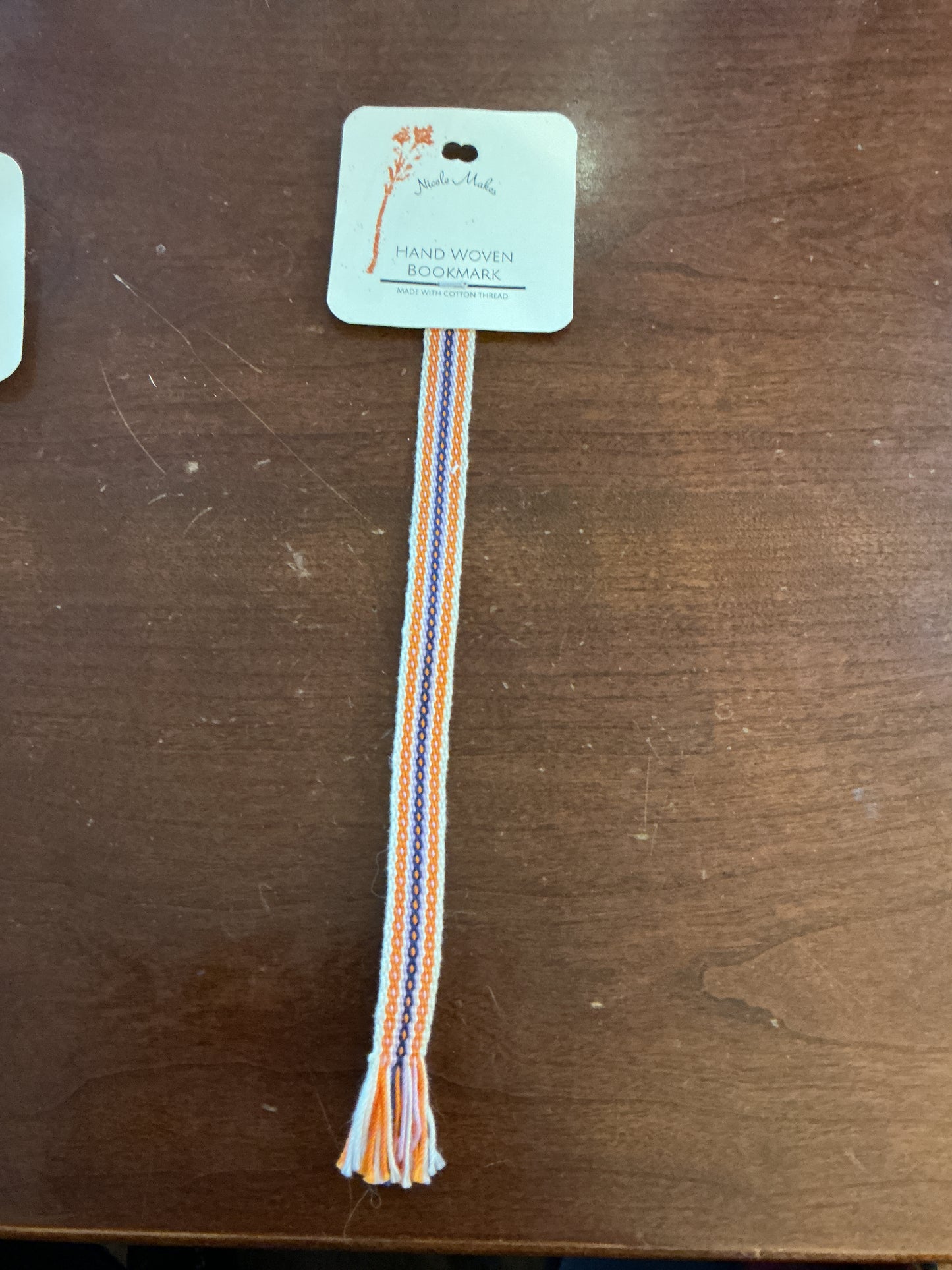 Hand Woven Bookmark