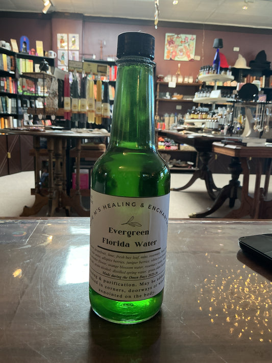 Florida Water (Evergreen), handcrafted, 10 oz.