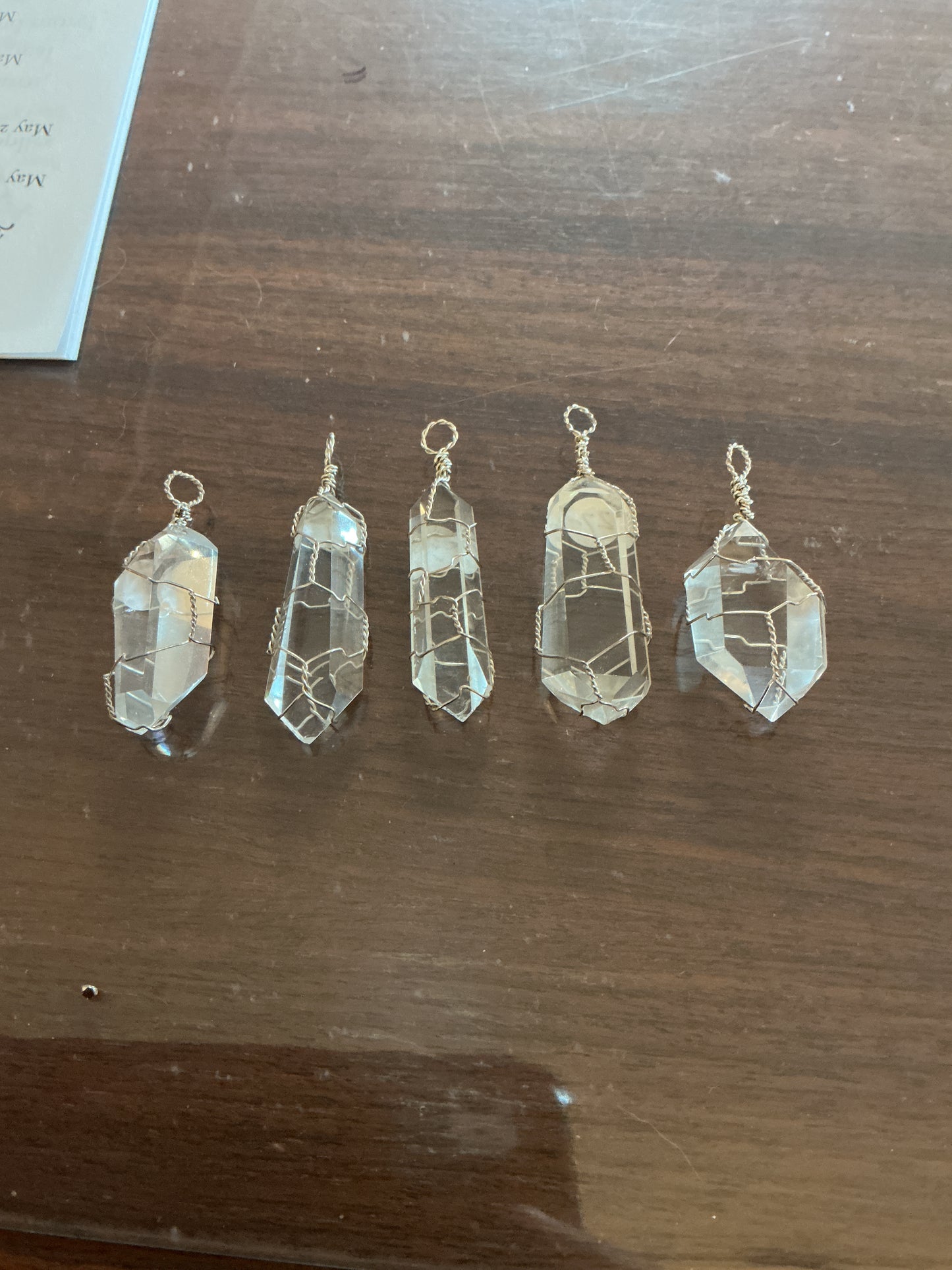 Clear Quartz Pendants