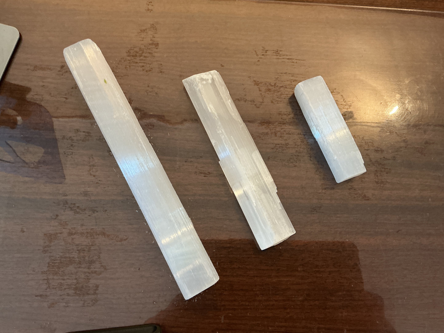 Selenite wands