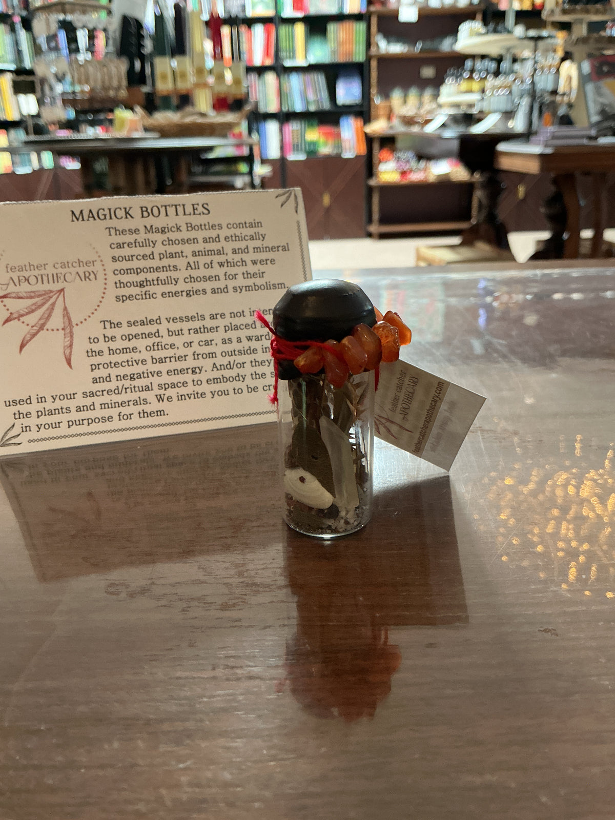 Magick Bottles by Feather Catcher Apothecary