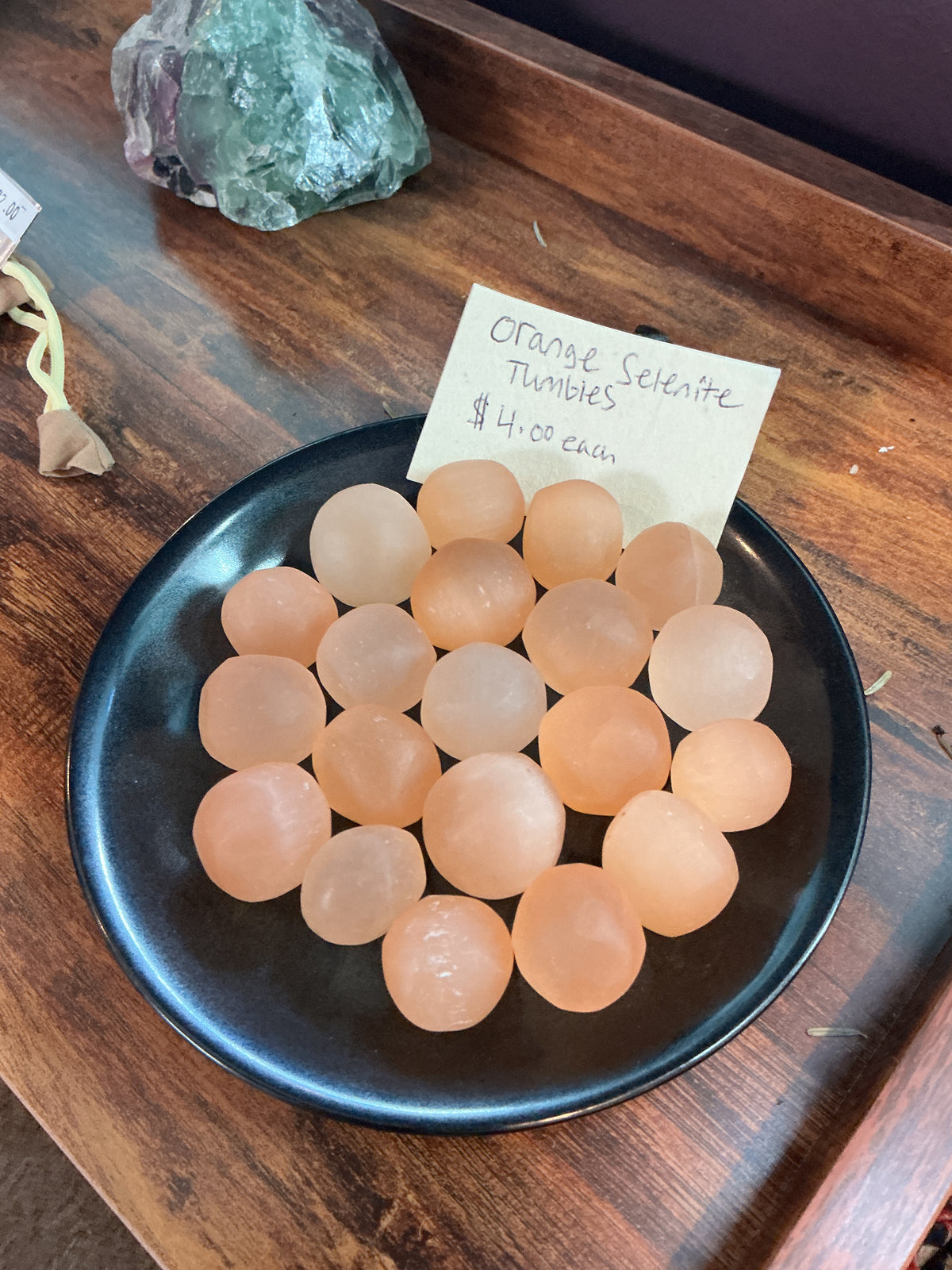 Orange Selenite Tumbles