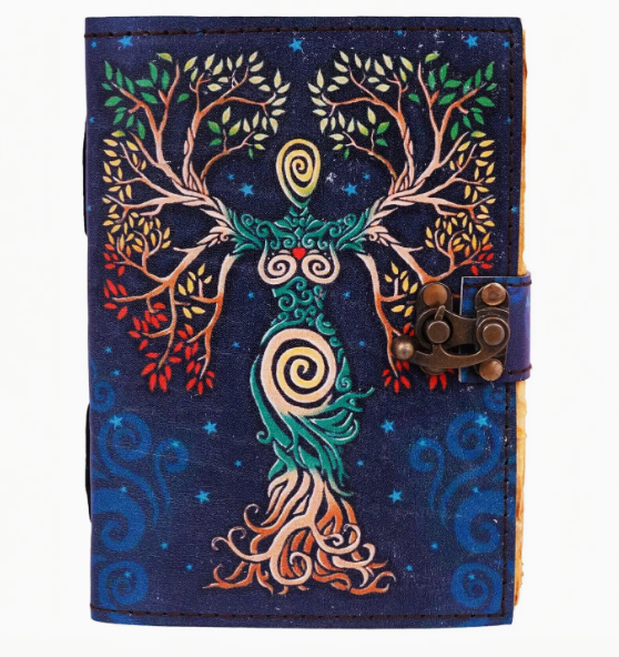 Woman Tree of Life Colorful journal