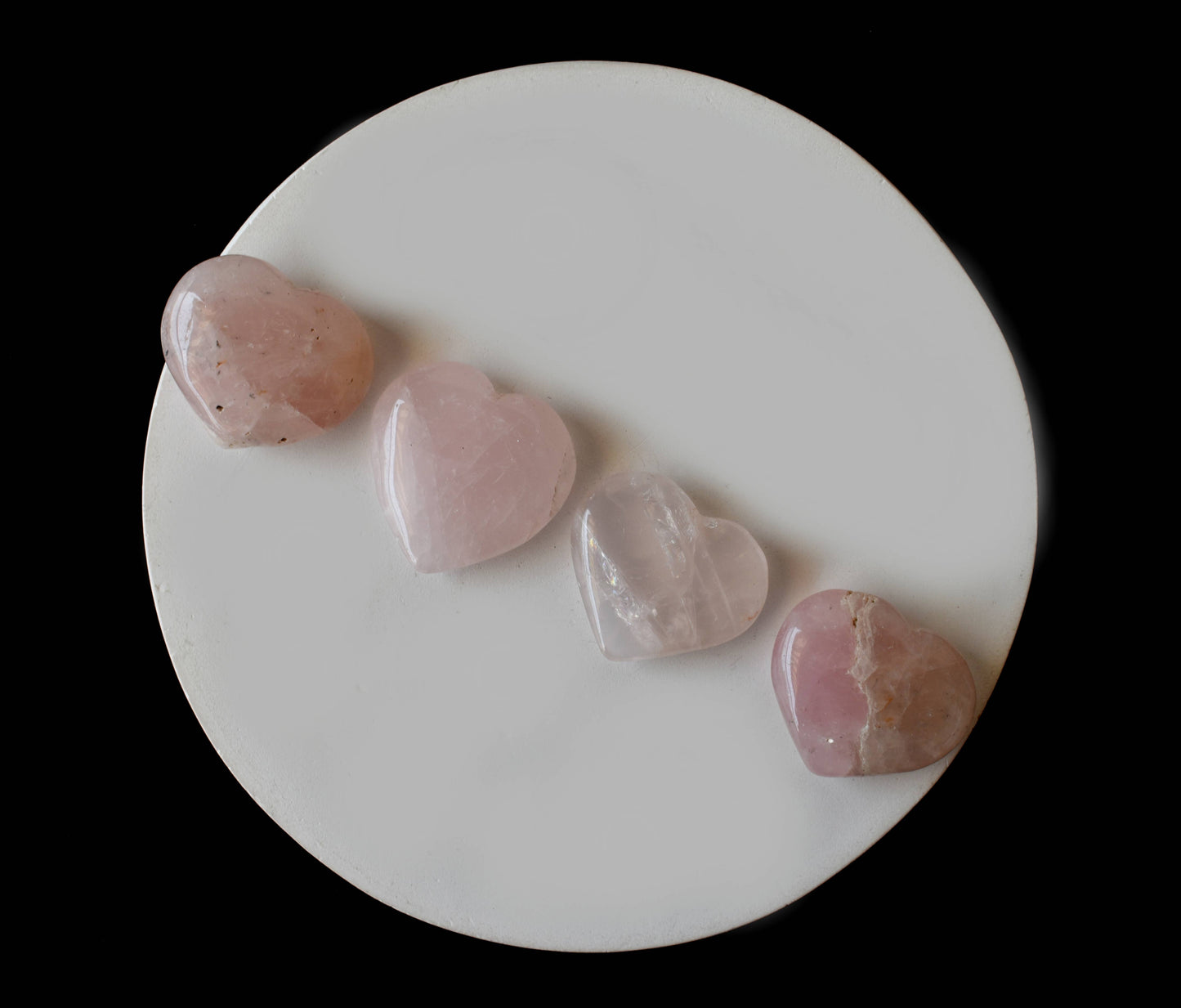 Rose Quartz Heart