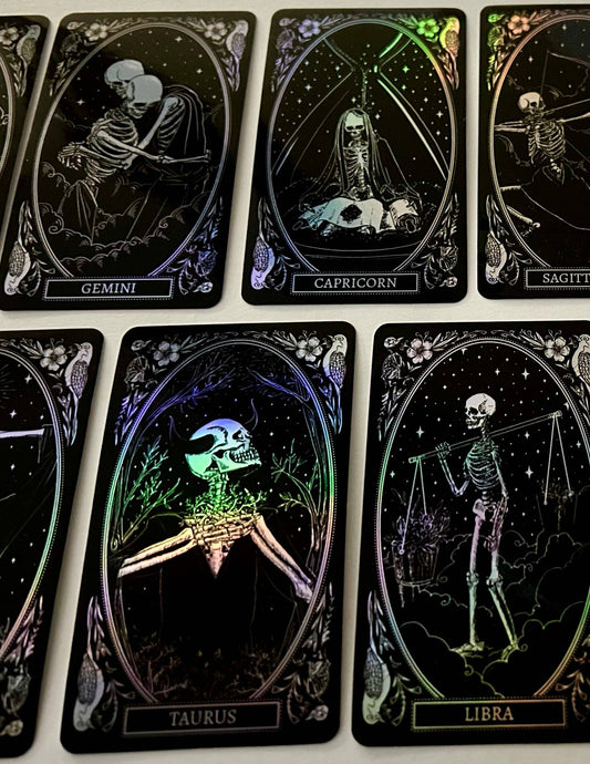 Sticker Pack, Zodiac Signs Holographic