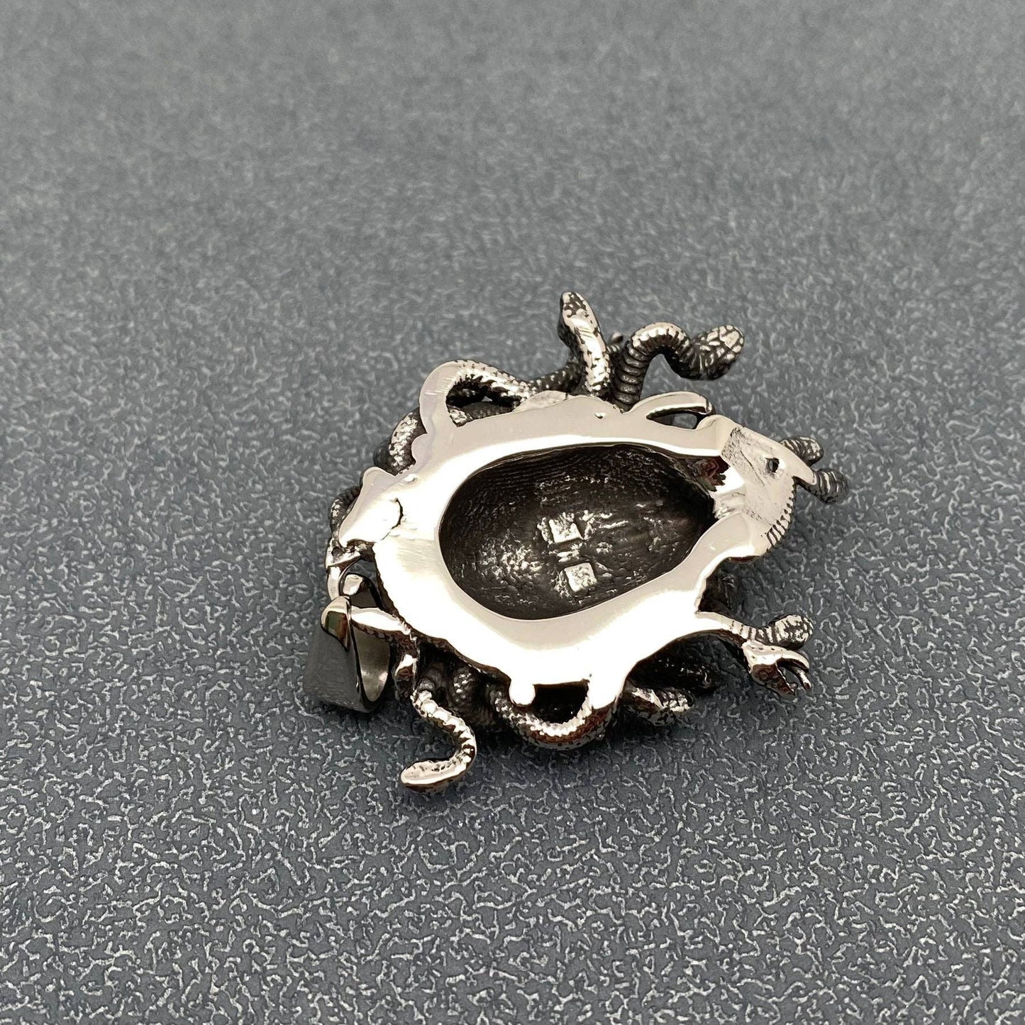 Medusa Head, Stainless Steel Pendant