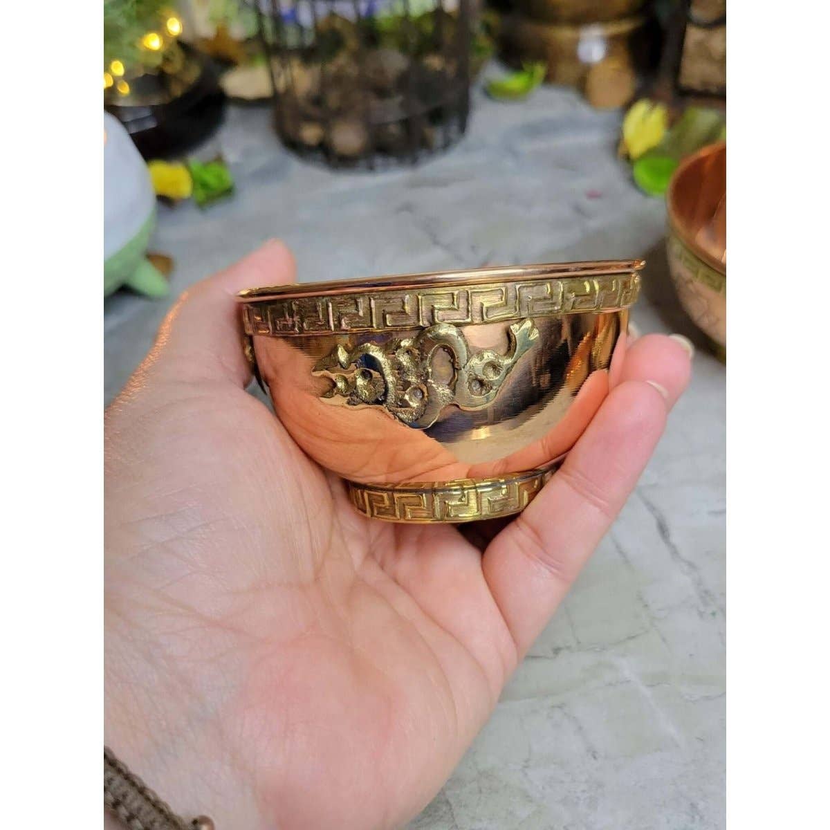 Copper Offering Bowls