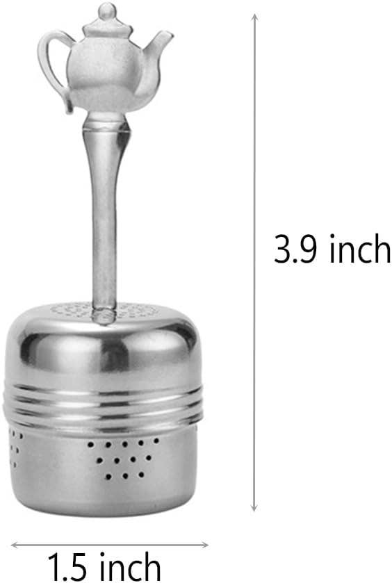 Teapot Handle Tea Infuser – Stainless Steel Strainer