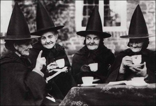 Witches Tea Party Notecard
