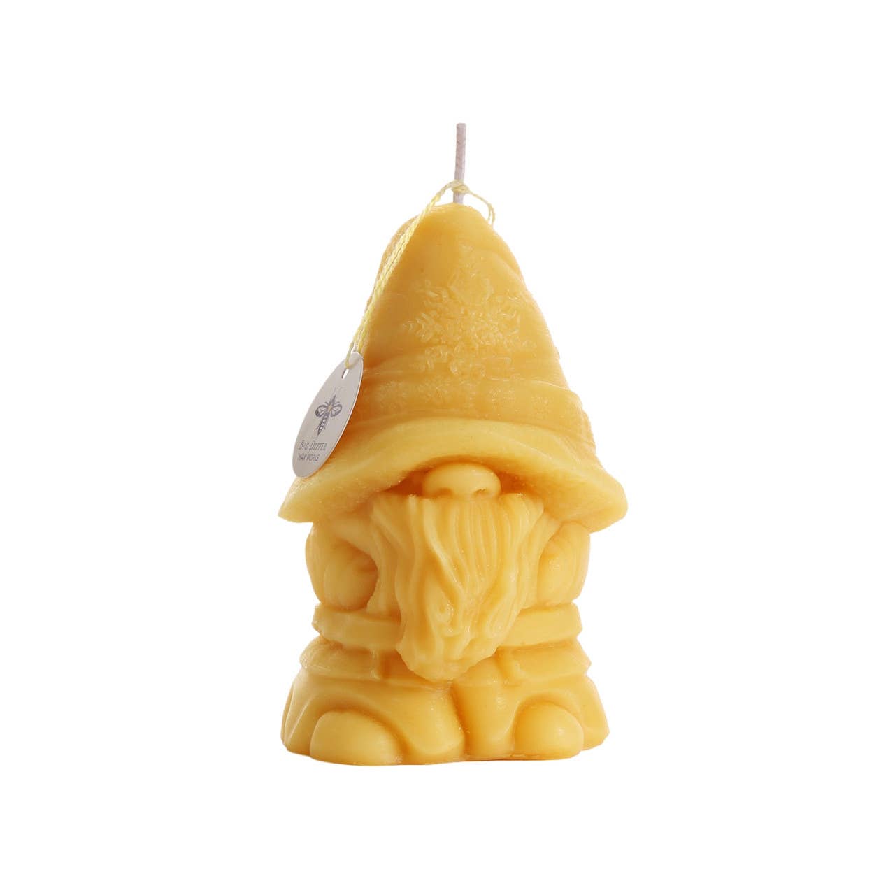 Holiday Gnome Candle – Large – 100% Pure Beeswax