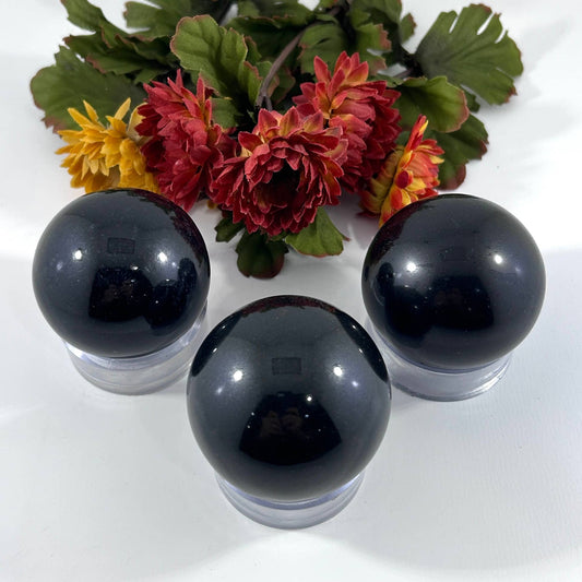 Black Tourmaline Spheres