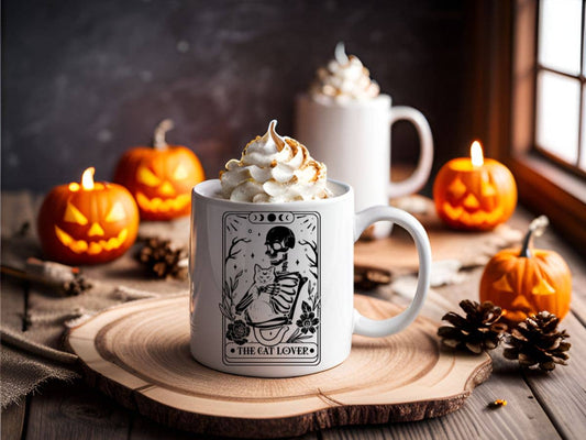 The Cat Lover Tarot Card Mug