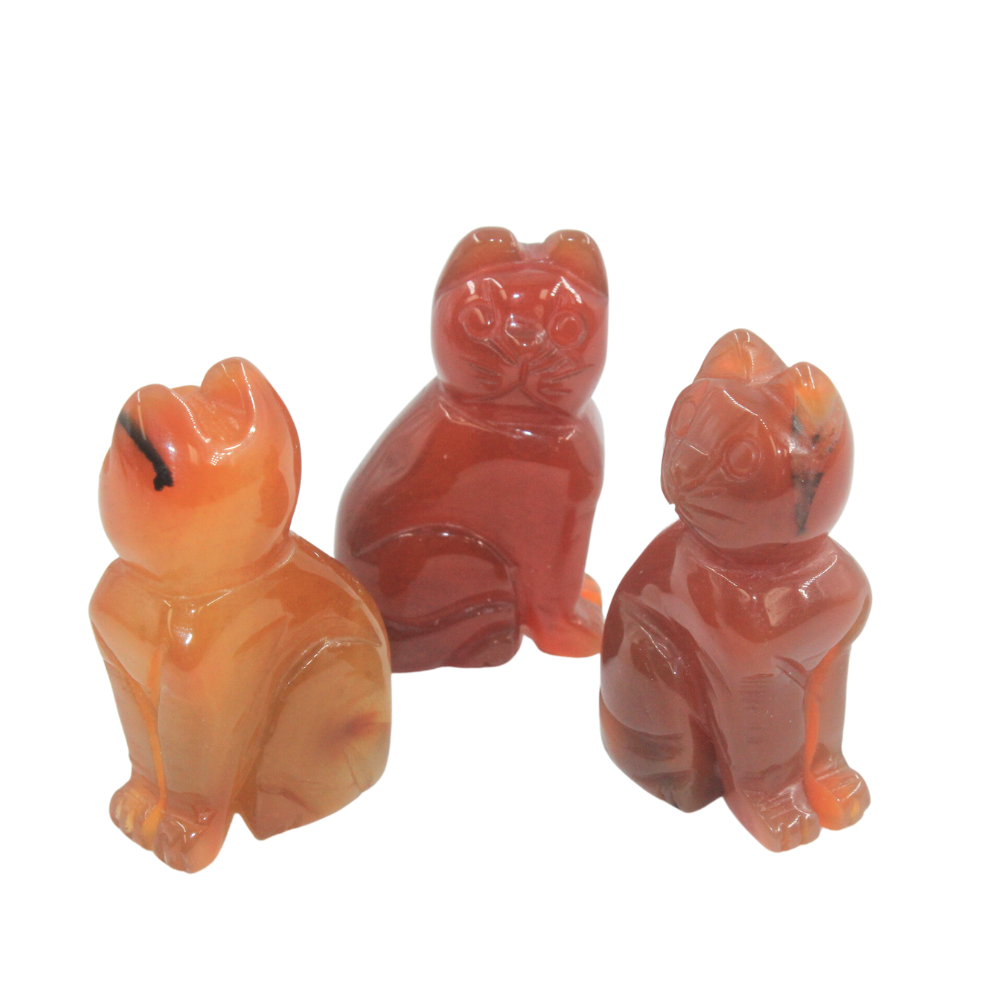 Crystal Cat - Variety of Gemstones