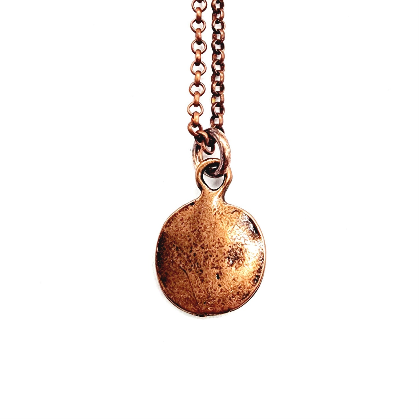 Antique Copper Starry Night Necklace