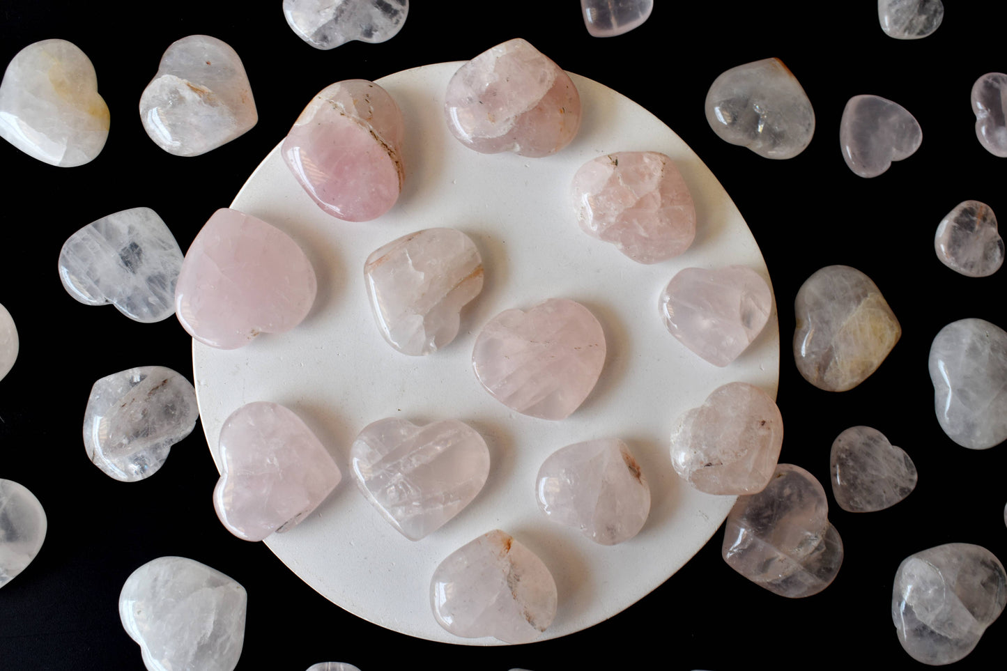 Rose Quartz Heart