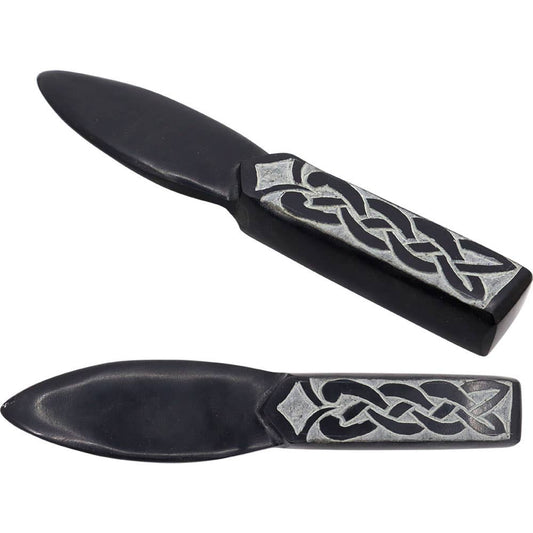Black Soapstone Athame