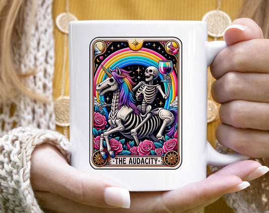The Audacity Tarot Card Coffee Mug