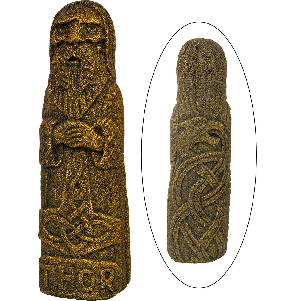 Volcanic Stone Statue - Thor