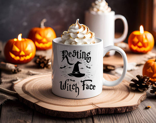 Resting Witch Face Coffee Mug