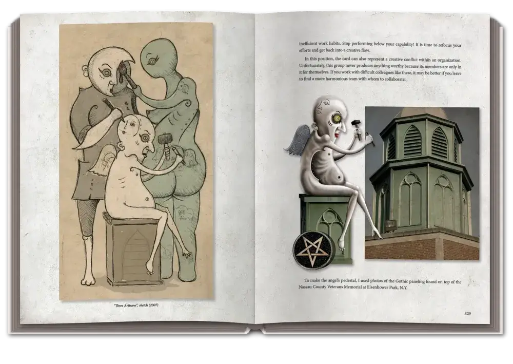 Deviant Moon Tarot Book by Patrick Valenza