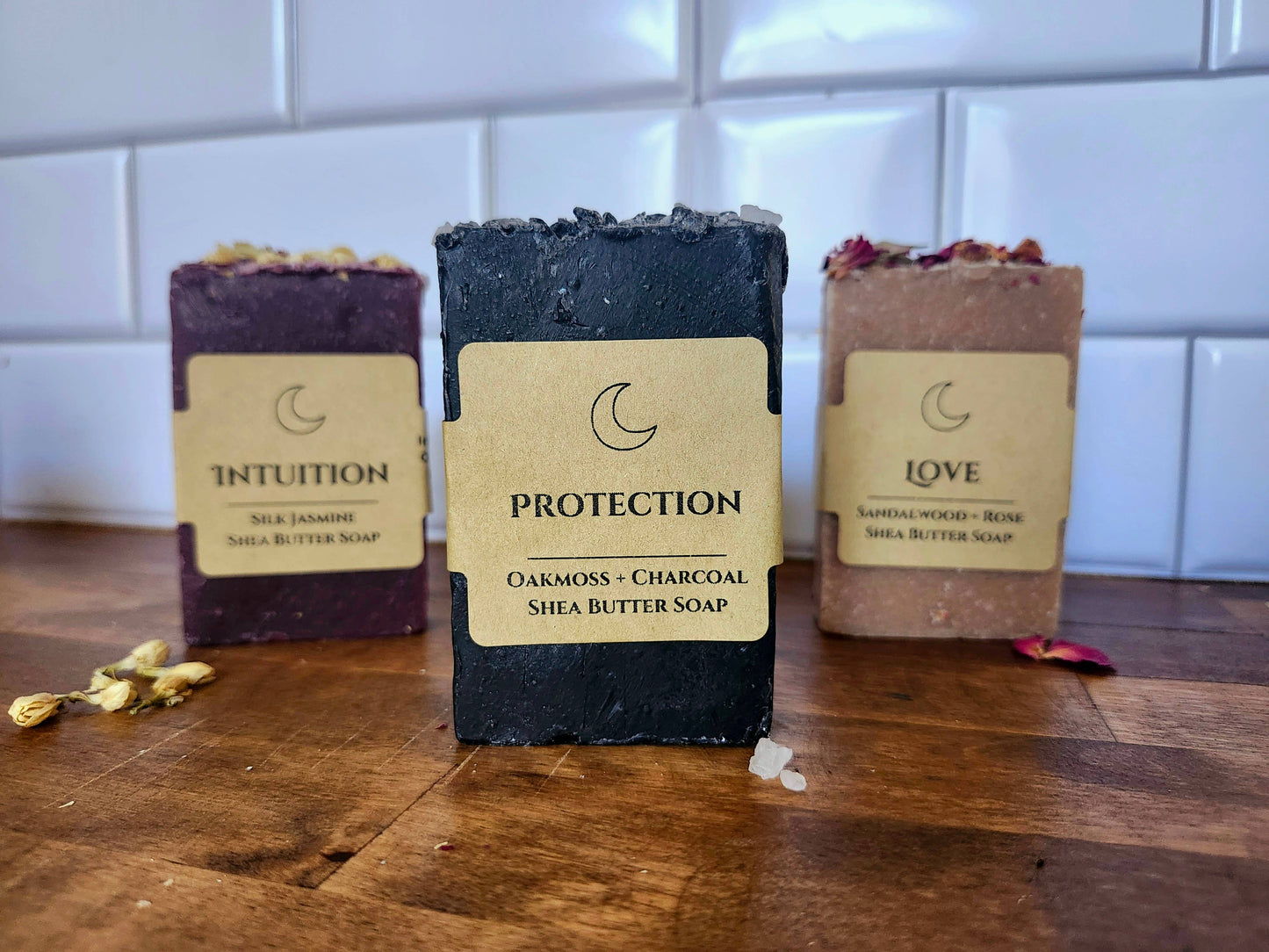 Oakmoss + Charcoal Organic Shea Butter Protection Soap