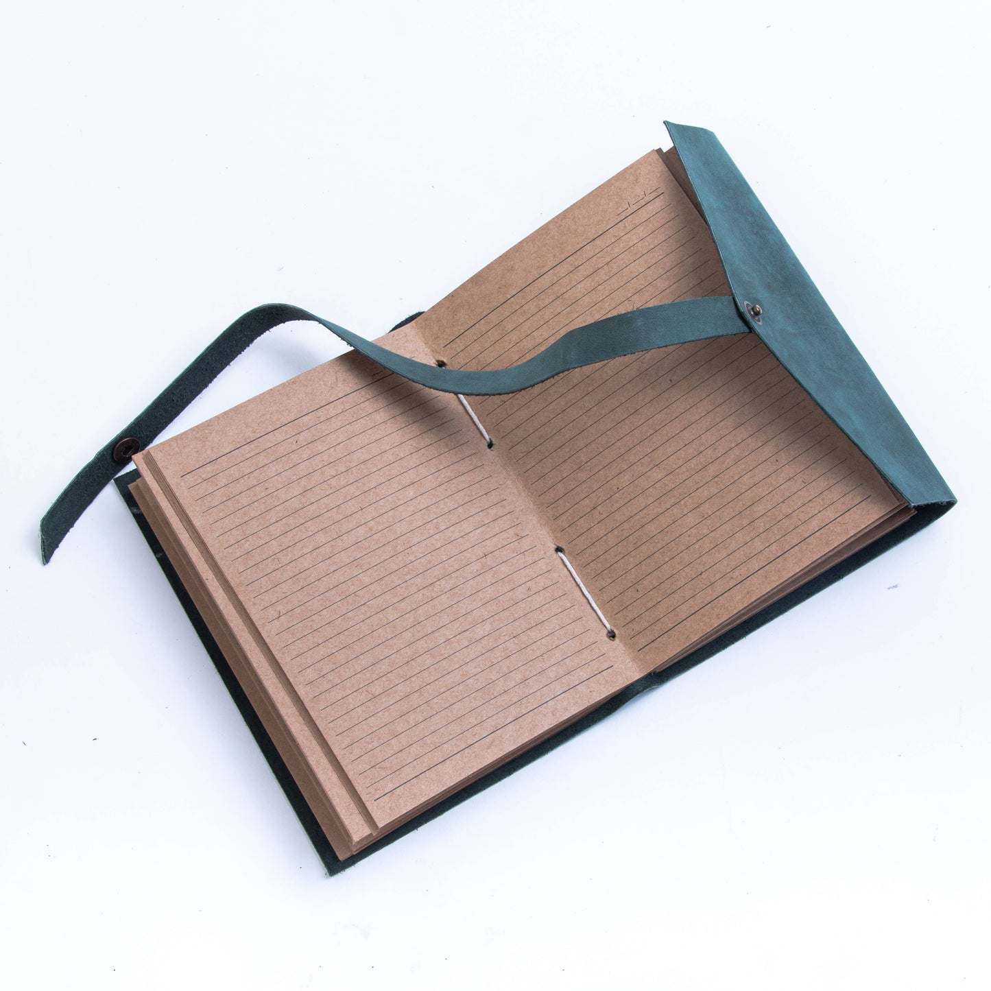 Teal Leather Journal